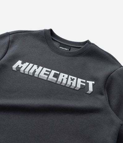 Saco Infantil en Algodón con Estampa Minecraft - Talle 5 a 14 años 7