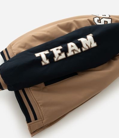 Campera Infantil Bomber con Patchs de Baseball - Talle 5 a 14 años 5