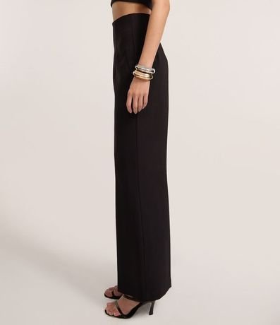 Pantalón Pantalona Sastre con Pliegues y Frisos 3