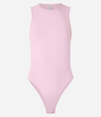 Body Básico en Rib con Cuello Halter 6