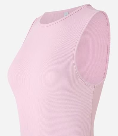 Body Básico en Rib con Cuello Halter 7