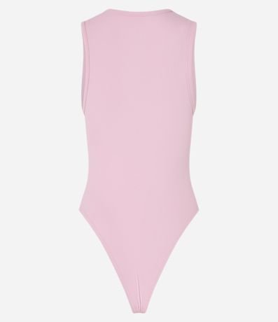 Body Básico en Rib con Cuello Halter 10
