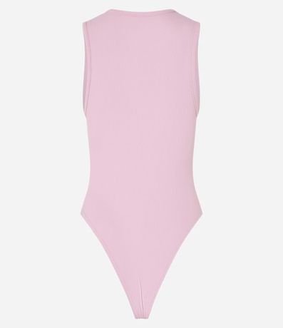 Body Básico en Rib con Cuello Halter 8