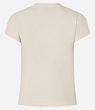 Blusa Básica Justa y Alargada en Rib 6