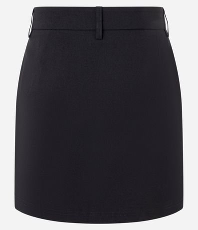 Short Pollera en Bengalina con Friso 6