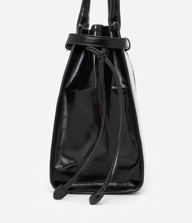 Cartera Satchel Grande con Detalle Cintado 6