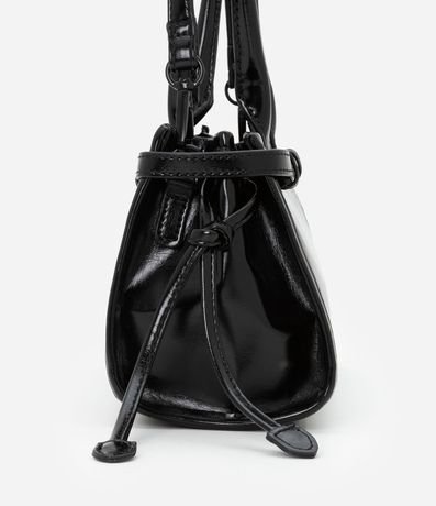 Cartera Mini Satchel con Detalle Cintado 2