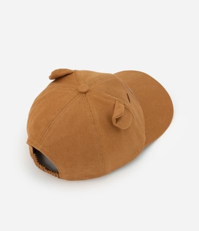 Gorra Infantil Aba Curva con Bordado Carpincho - Talle único 2