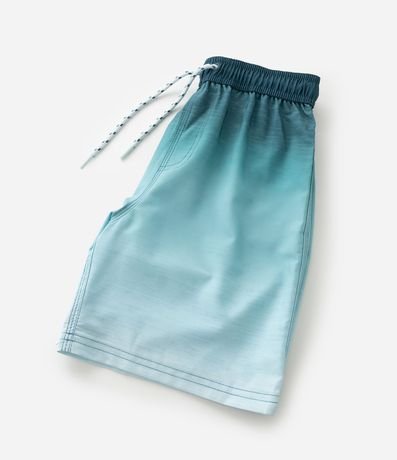 Bermuda Infantil Playera en Microfibra con Estampa Degradé - Talle 5 a 14 años 5