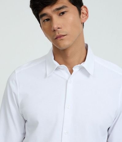 Camisa Slim Performance Easy Care Ultra Comodo 4
