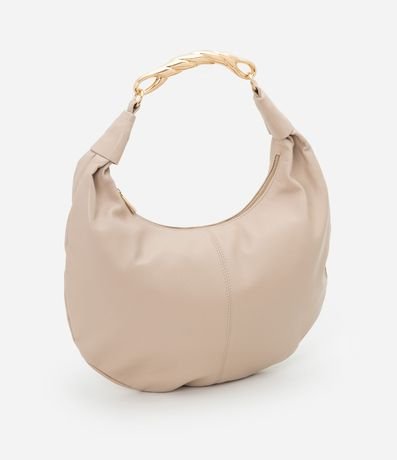 Cartera Hobo Grande con Detalle de Metal en la Asa Boho Romântico 2