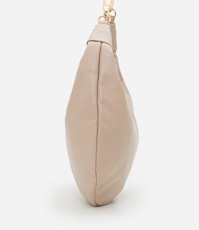 Cartera Hobo Grande con Detalle de Metal en la Asa Boho Romântico 3