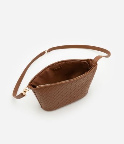 Cartera Transversal en PU con Textura Tressê 5