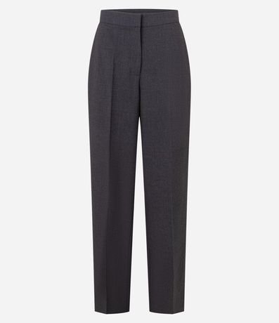 Pantalón Recto en Sastrería con Bolsillo Cuchillo 4