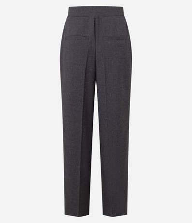 Pantalón Recto en Sastrería con Bolsillo Cuchillo 5