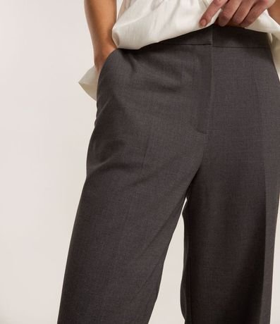 Pantalón Recto en Sastrería con Bolsillo Cuchillo 3