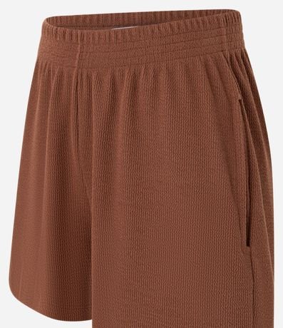 Short en Rib con Bolsillos Laterales 6