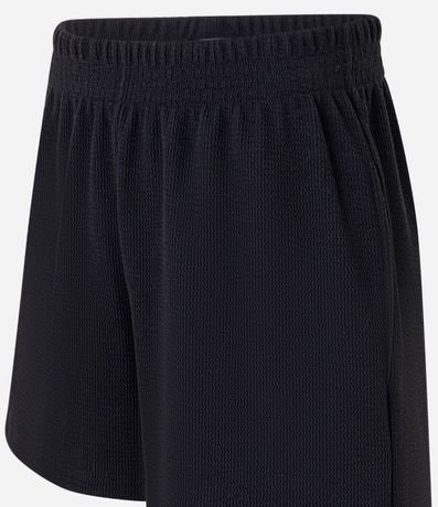 Short en Rib con Bolsillos Laterales 5