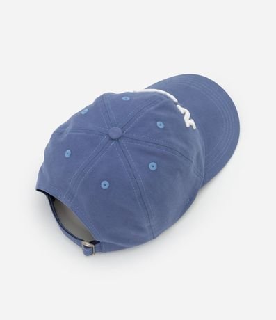 Gorra en Sarga con Estampa Bordada NYC 2