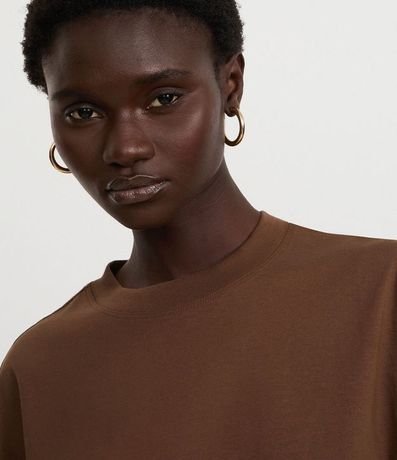 Blusa Cropped Oversized en Media Malla 4