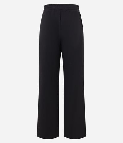 Pantalón Recto en Ponto Roma con Cintura Sastre 2