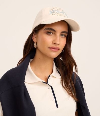 Gorra Aba Curva en Sarga con Bordado Atlhetic 6