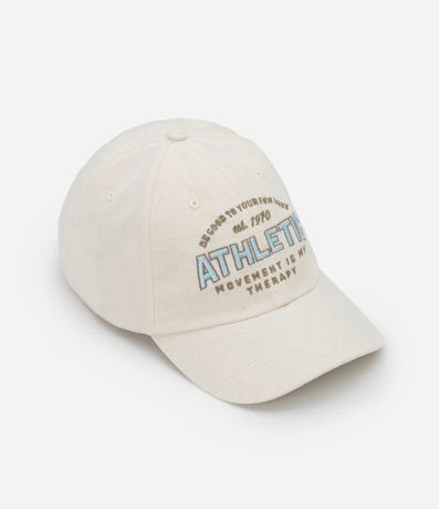 Gorra Aba Curva en Sarga con Bordado Atlhetic 2