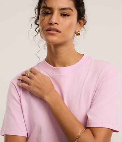 Remera en Algodón con Cuello Redondo 3