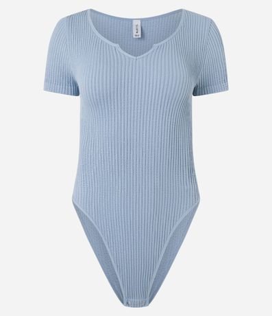 Body Seamless con Textura Acanalada 4