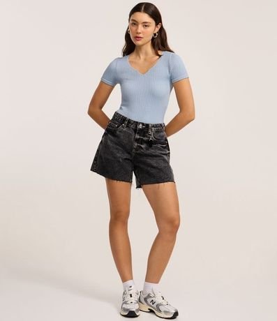 Body Seamless con Textura Acanalada 2