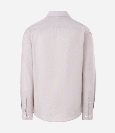 Camisa Regular Básica en Algodón con Manga Larga 7