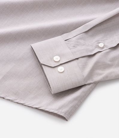 Camisa Regular Básica en Algodón con Manga Larga 9