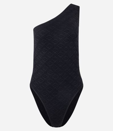 Body Hombro Único Seamless con Textura 4