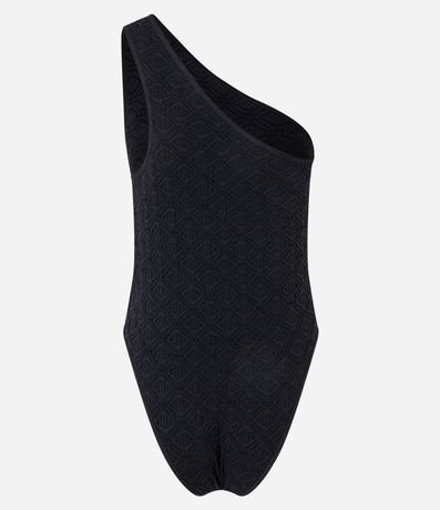 Body Hombro Único Seamless con Textura 6