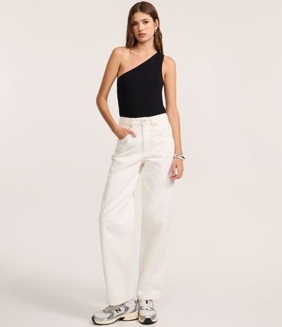 Body Hombro Único Seamless con Textura 2