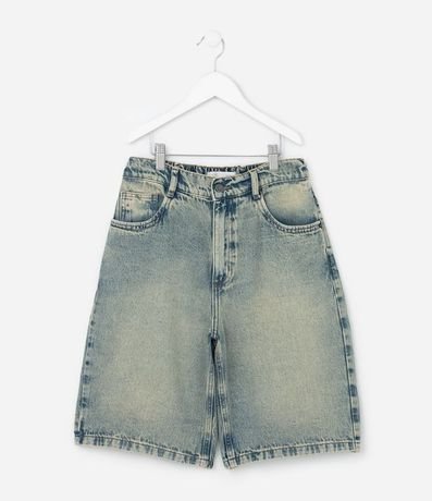 Bermuda Baggy Infantil Jeans - Talle 5 a 14 años 1