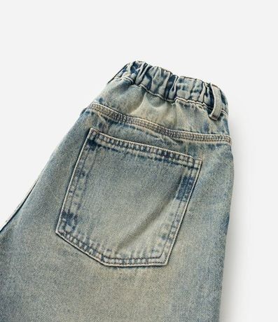 Bermuda Baggy Infantil Jeans - Talle 5 a 14 años 3