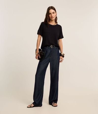 Blusa en Viscosa con Mangas Cortas sin Sisas 2