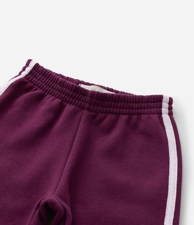 Pantalón Jogger Infantil Calientita con Lacitos Aplicados - Talle 1 a 6 años 5