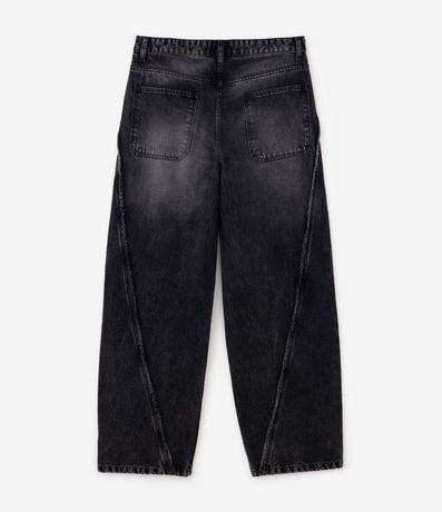 Pantalón Super Baggy en Jeans con Detalles Deshilachados 6