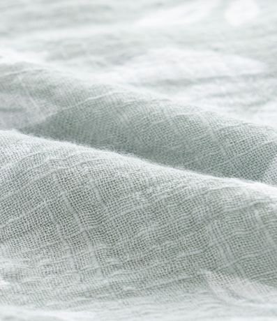 Camisa Infantil Texturizada con Estampa de Follajes - Talle 1 a 6 años 4