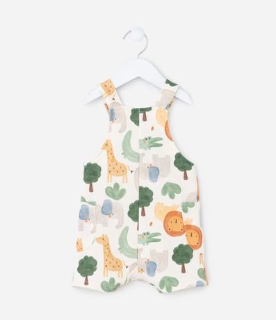 Peto Infantil con Estampa Animalitos - Talle 0 a 18 meses 3