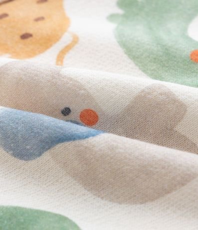 Peto Infantil con Estampa Animalitos - Talle 0 a 18 meses 4