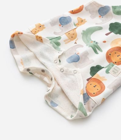 Peto Infantil con Estampa Animalitos - Talle 0 a 18 meses 7