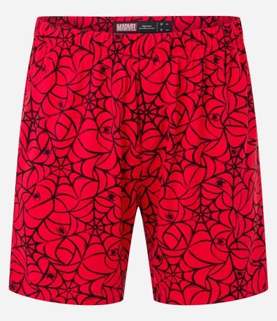 Pijama Corta con Estampa Lettering Spider-Man 6