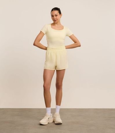 Bermuda Runner Deportiva con Bolsillo Funcional