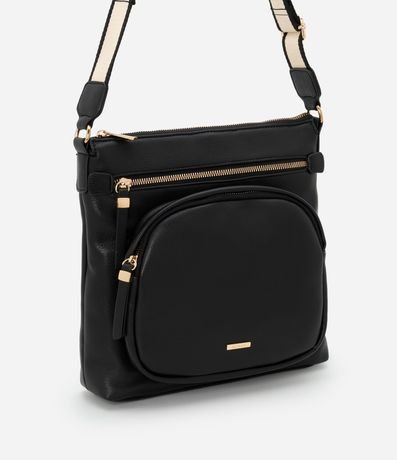 Cartera Postman Mediana con Bolsillo Delantero y Asa en Gorgorão 2