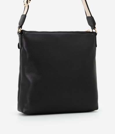 Cartera Postman Mediana con Bolsillo Delantero y Asa en Gorgorão 4