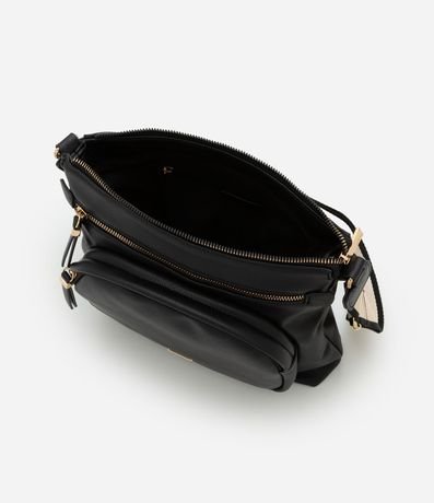 Cartera Postman Mediana con Bolsillo Delantero y Asa en Gorgorão 7