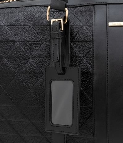 Bolsillo Valija Grande con Textura Embossed y Bretel de Gorgorão 6